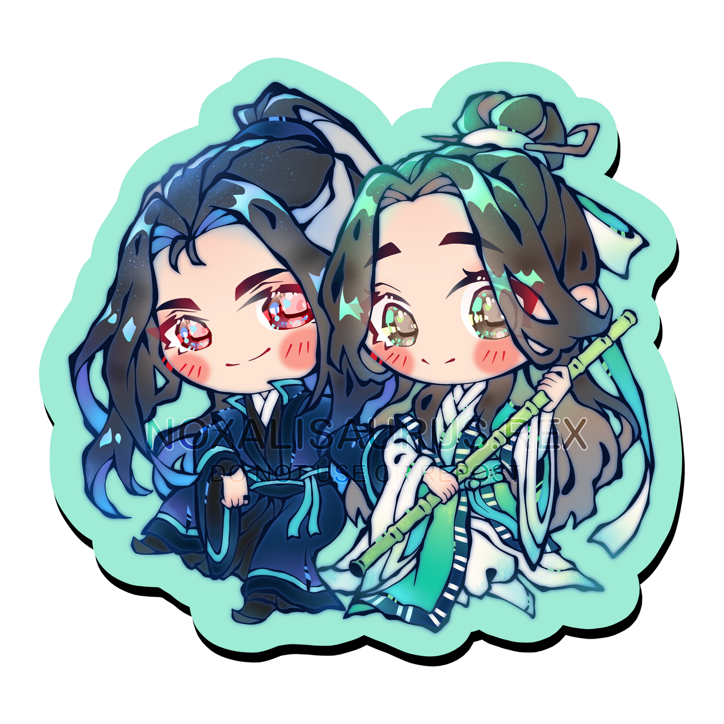 Good and Evil - Sticker