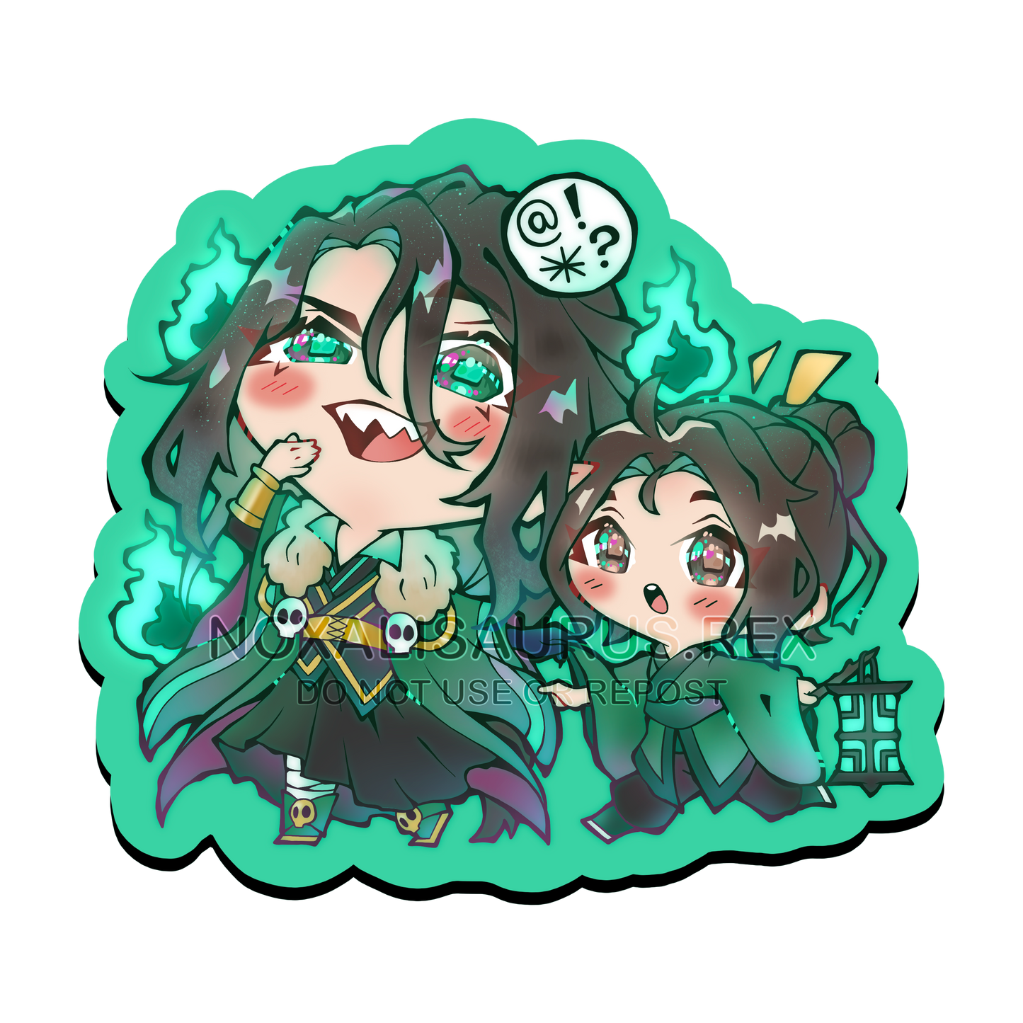 Ghost and Son - Sticker