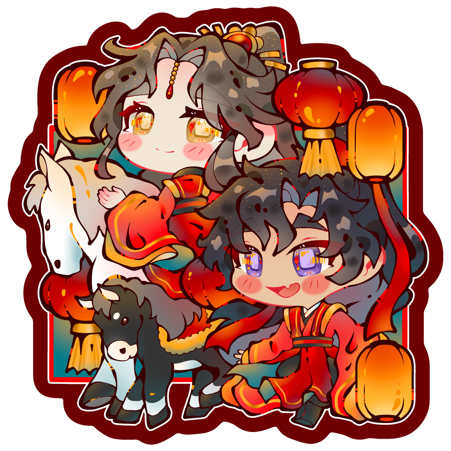 Year of the Horse - Sticker