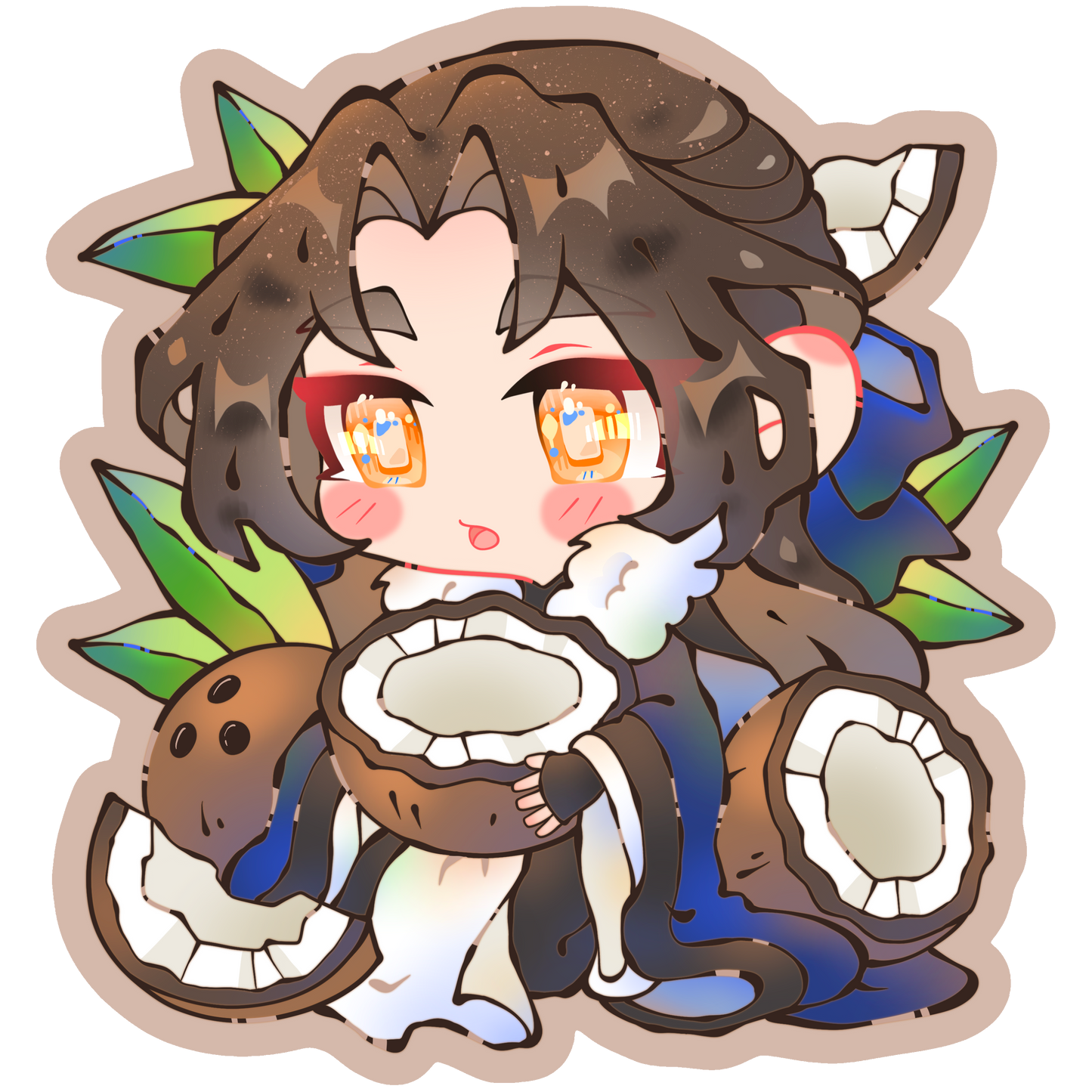 Coconut - Sticker
