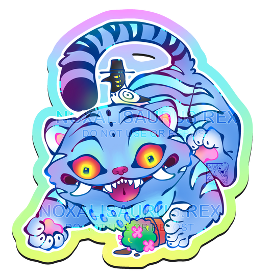 Derpy Tiger - Sticker