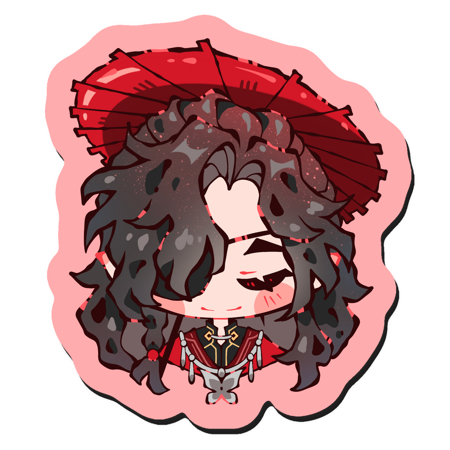 HC Portrait - Sticker