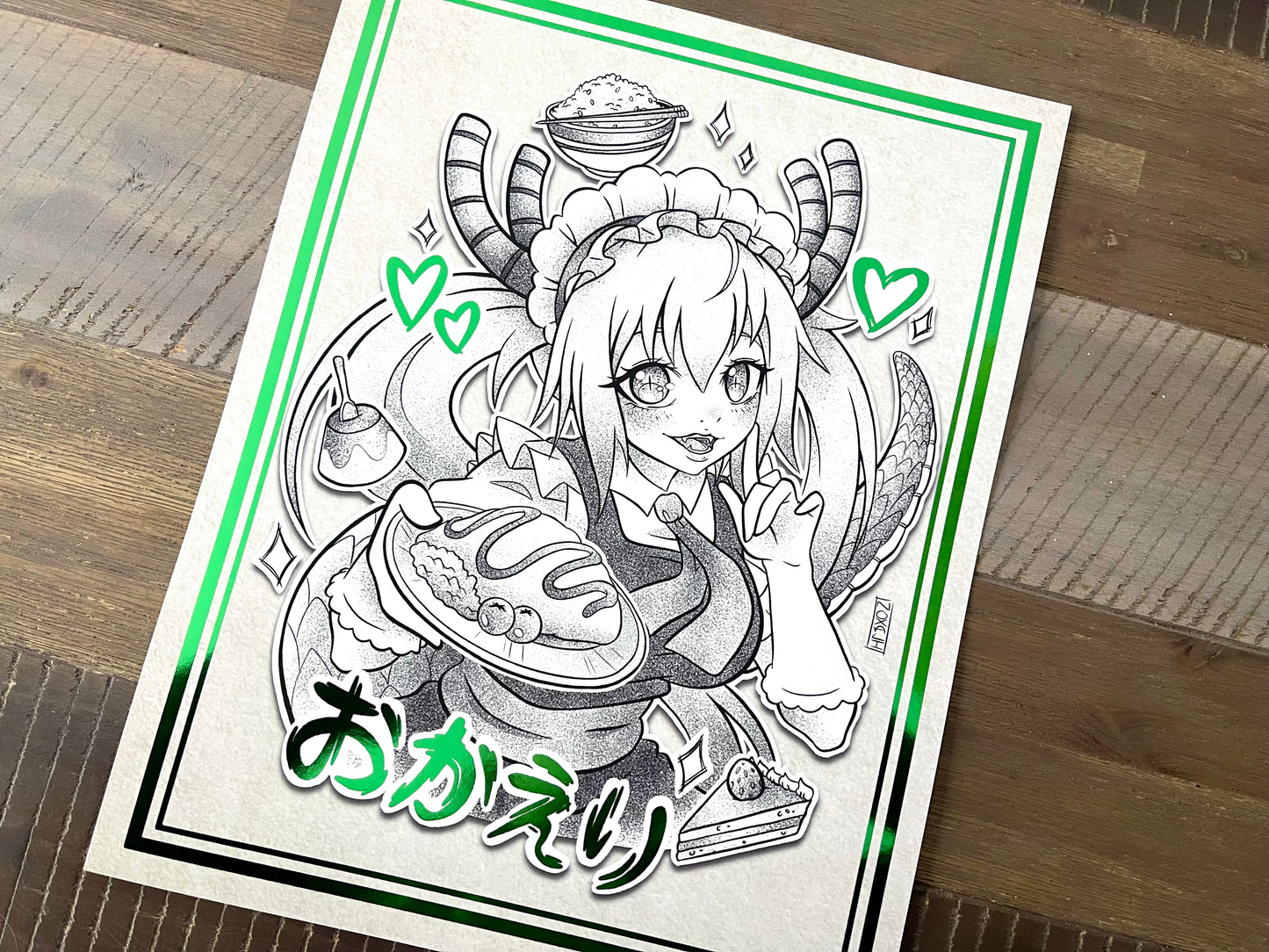 Cooking Dragon - Print