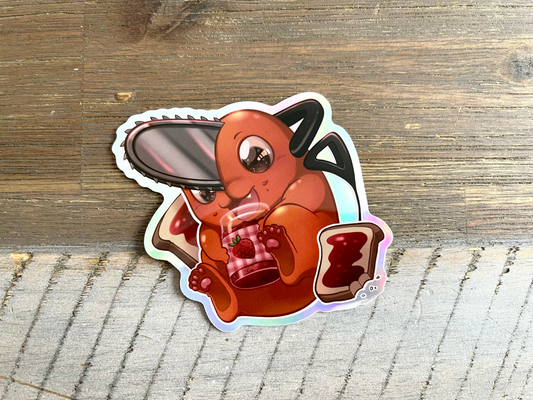 Toasty Chainsaw - Sticker