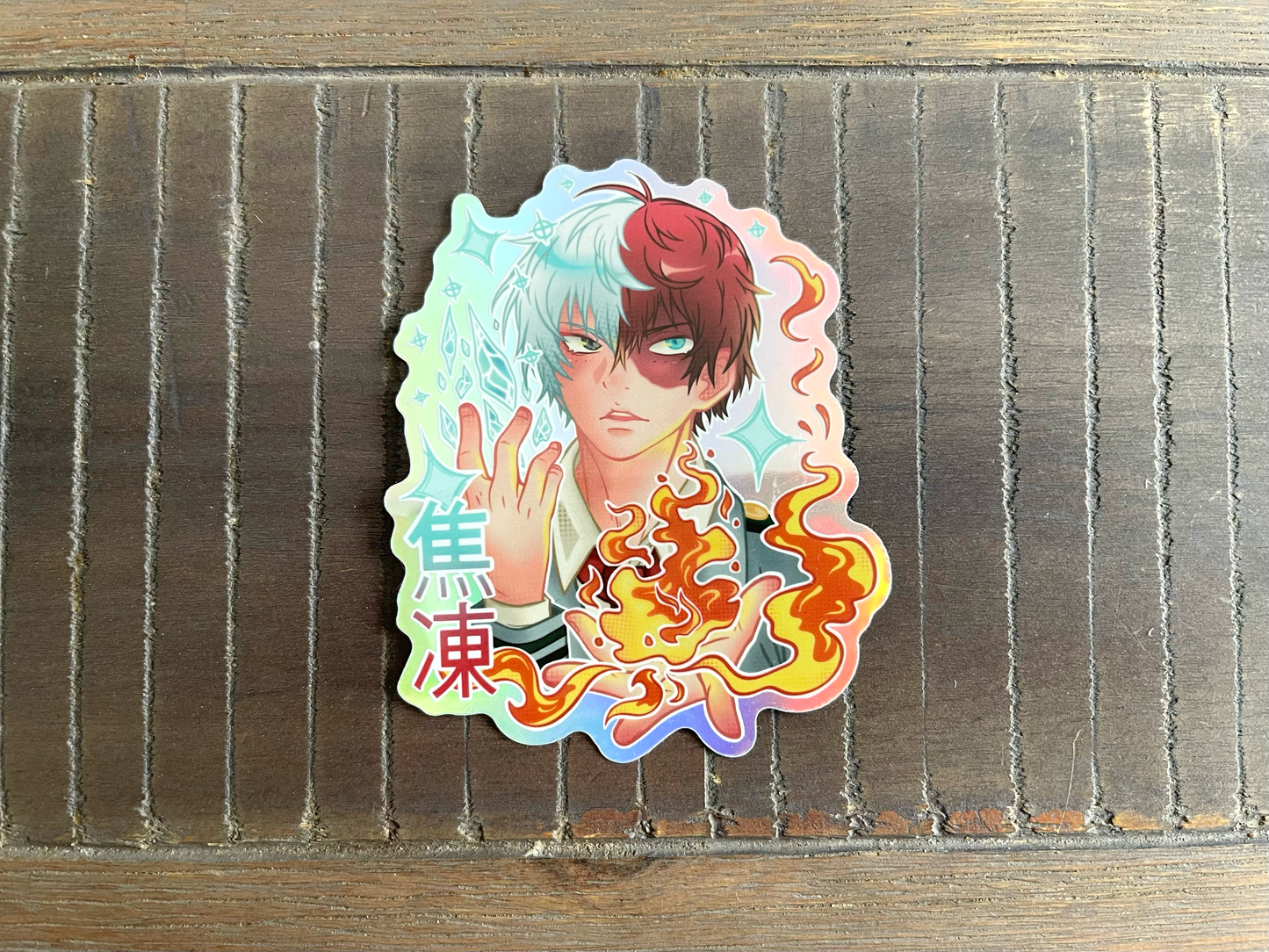 Fire and Ice Hero - Sticker