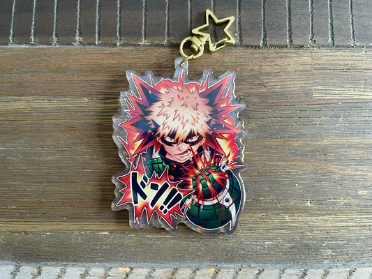 Explosion Hero - Keychain