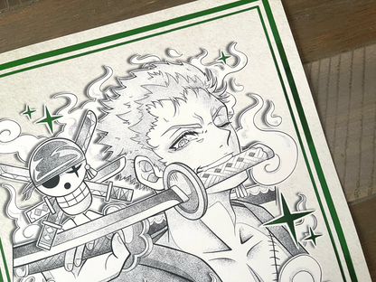 Pirate Swordsman - Print