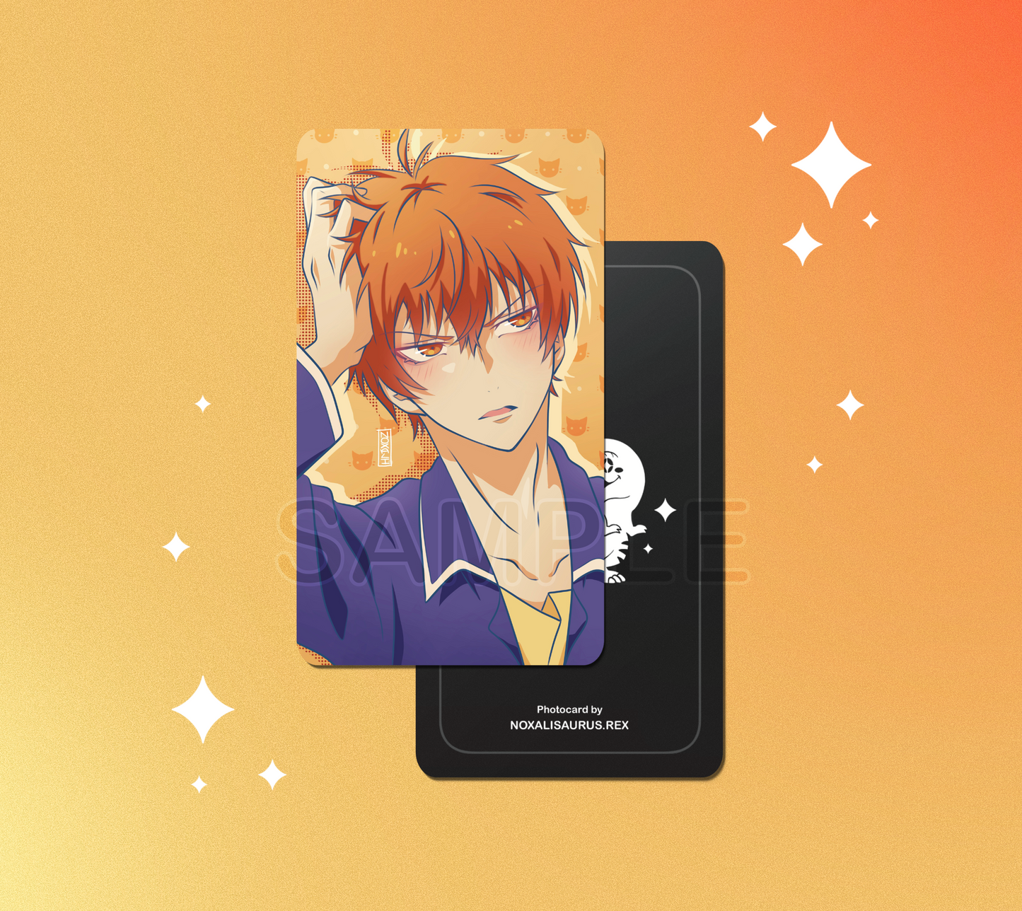 Orange Cat - Photocard