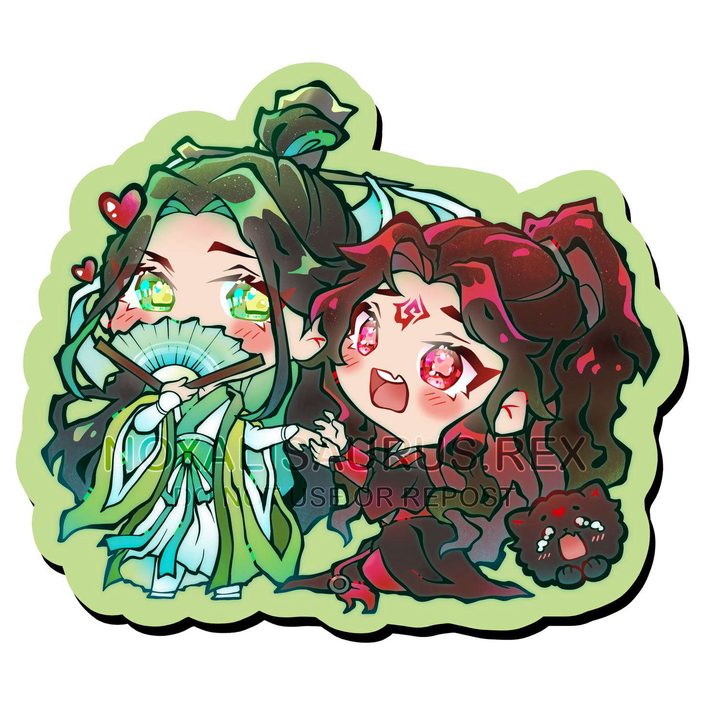 Crying Pup - Sticker