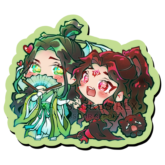 Crying Pup - Sticker