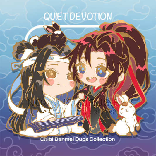 Quiet Devotion - Enamel Pin