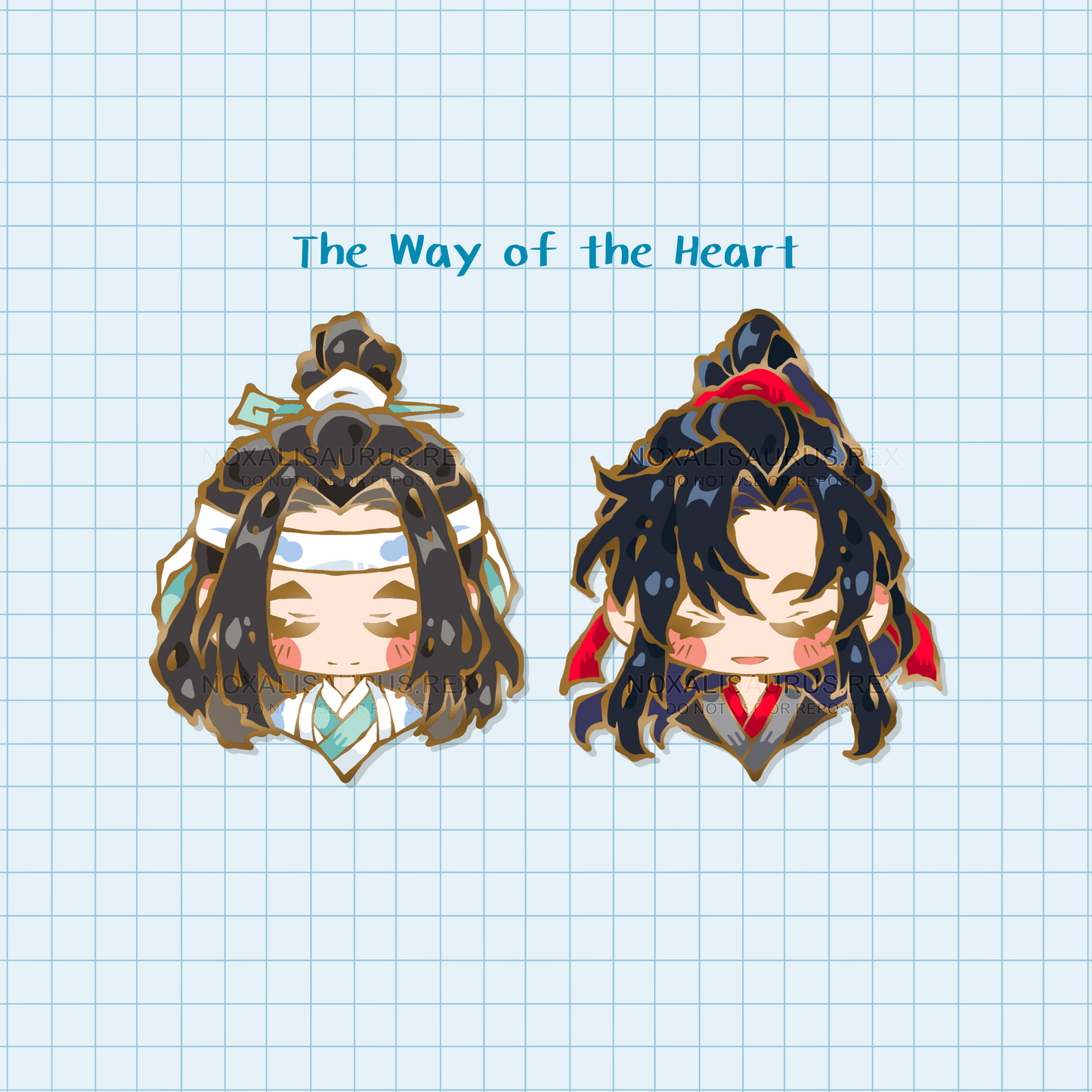 The Way of the Heart - Enamel Pins (set of 2)