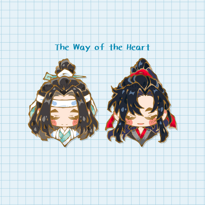 The Way of the Heart - Enamel Pins (set of 2)