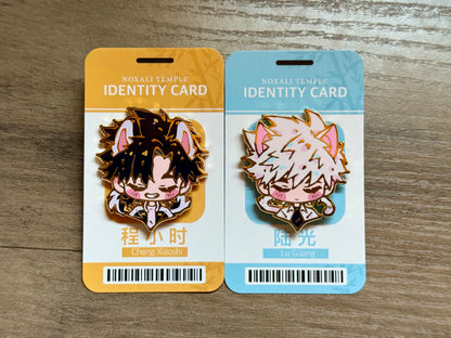 Through Time - Enamel Pins (set of 2)
