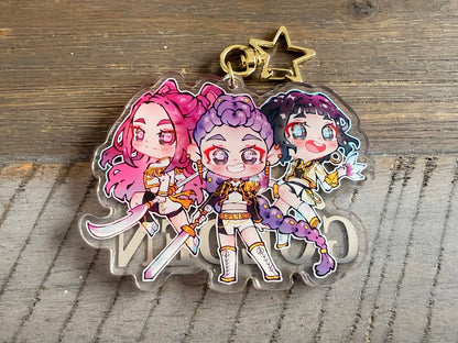 Golden Hunters - Keychain