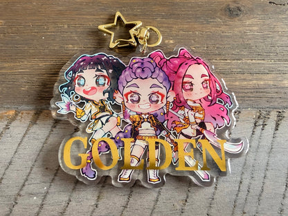 Golden Hunters - Keychain