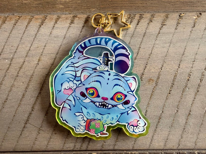 Derpy Tiger - Keychain