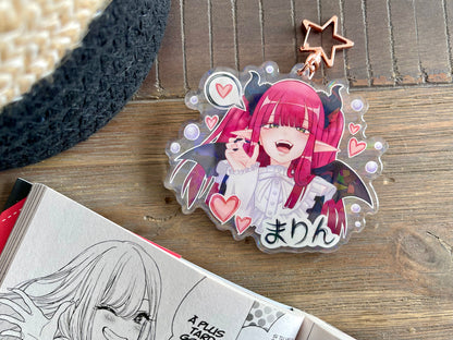 Devil Cosplay Girl - Keychain