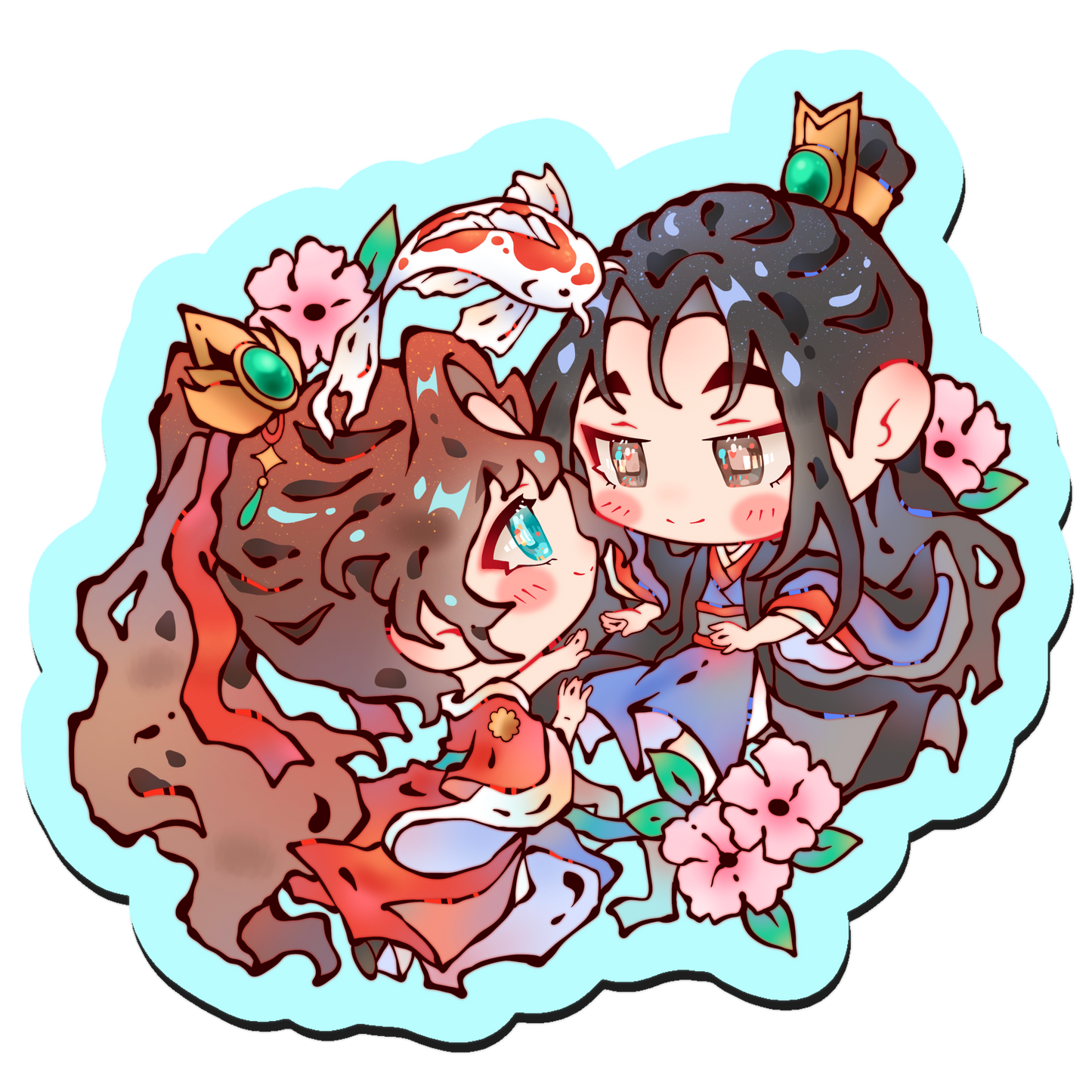 Pet Fish Love - Sticker