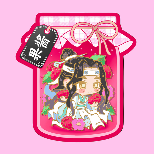 Raspberry - Enamel Pin