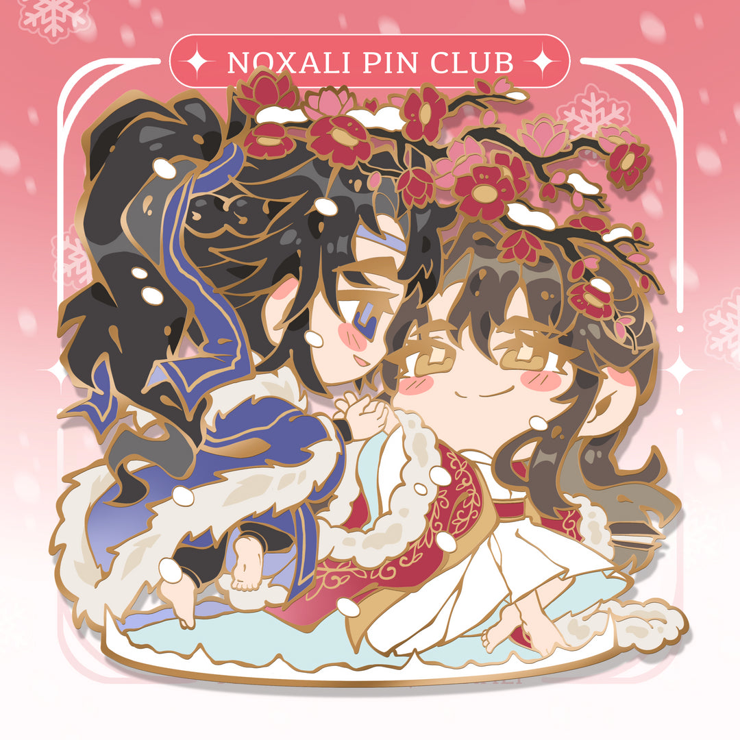 Winter Blossoms - Enamel Pin